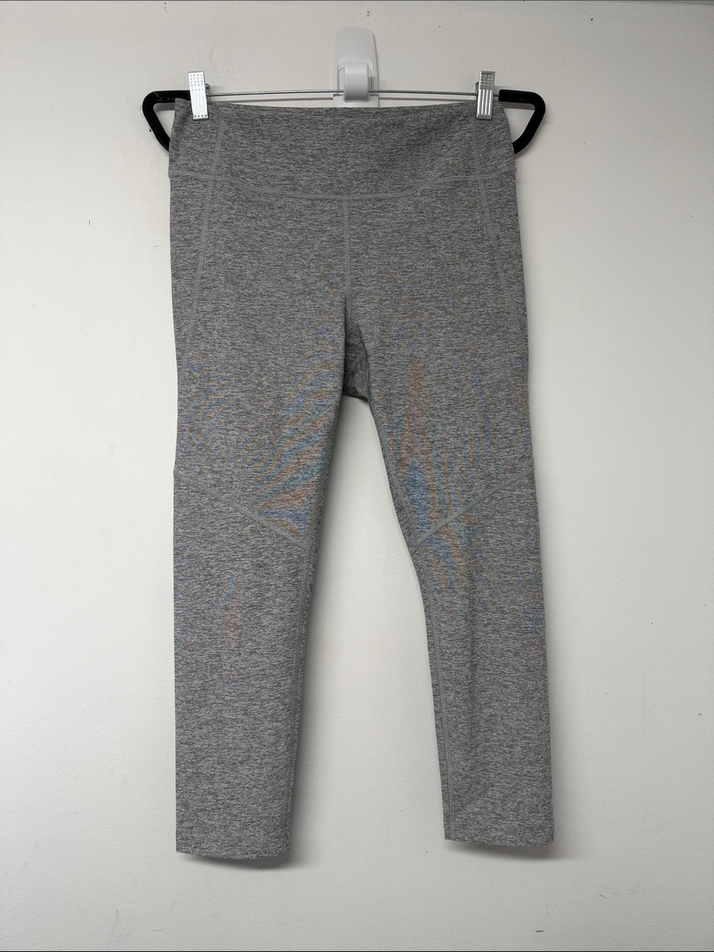 Outdoor Voices Light Gray Heather High-Rise Leggings